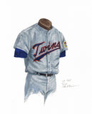Minnesota Twins 1965 - Heritage Sports Art - original watercolor artwork - 1