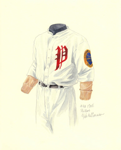 Philadelphia Phillies 1925 - Heritage Sports Art - original watercolor artwork - 1