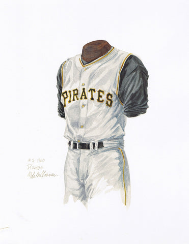 Pittsburgh Pirates 1960 - Heritage Sports Art - original watercolor artwork - 1