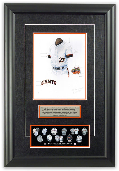 MLB San Francisco Giants 1999 uniform original art – Heritage