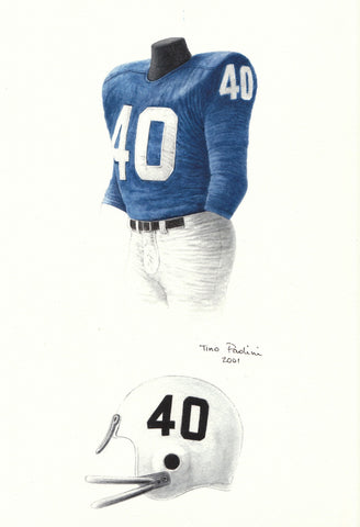 Buffalo Bills 1960 - Heritage Sports Art - original watercolor artwork - 1