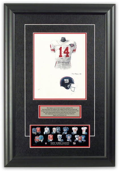 NFL New York Giants 1994 uniform original art – Heritage Sports Art