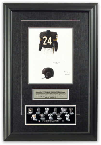 Las Vegas Raiders Black Framed Jersey Display Case