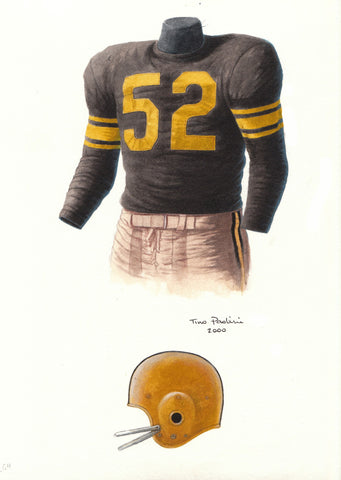 Pittsburgh Steelers 1960 - Heritage Sports Art - original watercolor artwork - 1