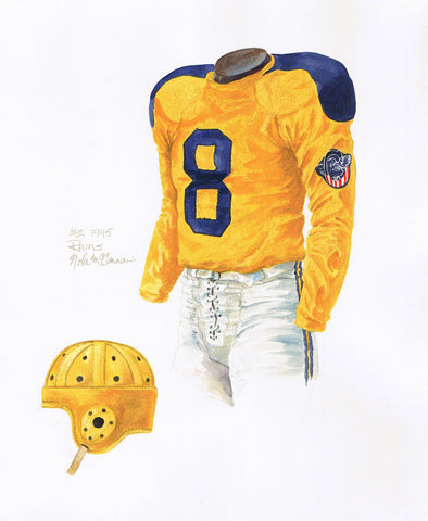 Los Angeles Rams 1945 - Heritage Sports Art - original watercolor artwork - 1