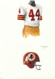 Washington Redskins 1973 - Heritage Sports Art - original watercolor artwork