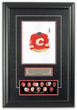 Calgary Flames 1988-89 Red - Heritage Sports Art - original watercolor artwork - 2