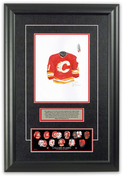 1988-89 Joel Otto Calgary Flames Game Worn Jersey - Stanley Cup