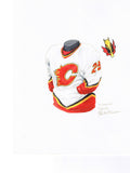 Calgary Flames 2000-01 - Heritage Sports Art - original watercolor artwork - 1