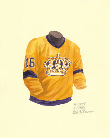 Los Angeles Kings 1974-75 - Heritage Sports Art - original watercolor artwork - 1