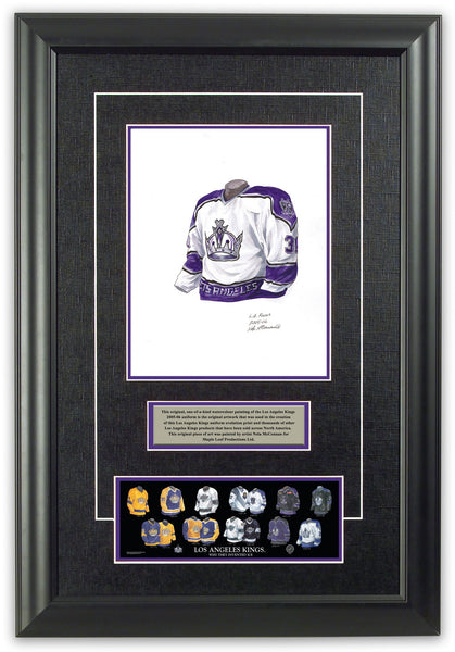 Los Angeles Kings 1967-68 jersey artwork, This is a highly …