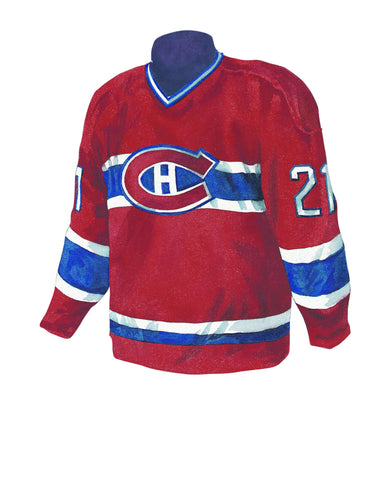 Montreal Canadiens 2002-03 - Heritage Sports Art - original watercolor artwork - 1