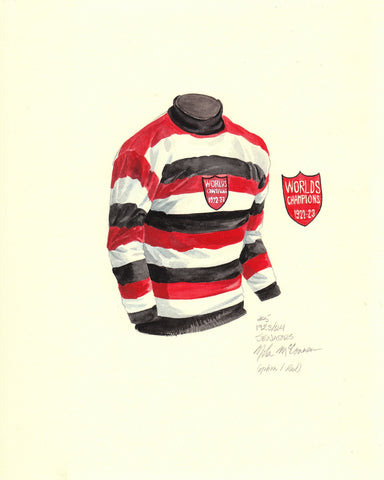 Ottawa Senators 1923-24 - Heritage Sports Art - original watercolor artwork - 1