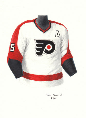 Philadelphia Flyers 1973-74 - Heritage Sports Art - original watercolor artwork - 1