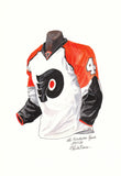Philadelphia Flyers 2007-08 - Heritage Sports Art - original watercolor artwork - 1