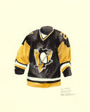 Pittsburgh Penguins 1981-82 - Heritage Sports Art - original watercolor artwork - 1