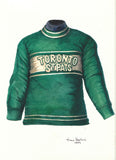 Toronto Maple Leafs 1926-27 - Heritage Sports Art - original watercolor artwork - 1