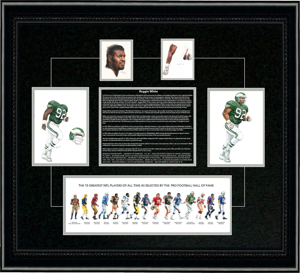Reggie White – Heritage Sports Art