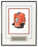 Anaheim Ducks 2015-16 - Heritage Sports Art - original watercolor artwork