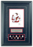 Arizona Coyotes 2005-06 - Heritage Sports Art - original watercolor artwork - 2