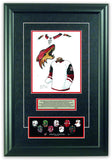 Arizona Coyotes 2018-19 - Heritage Sports Art - original watercolor artwork