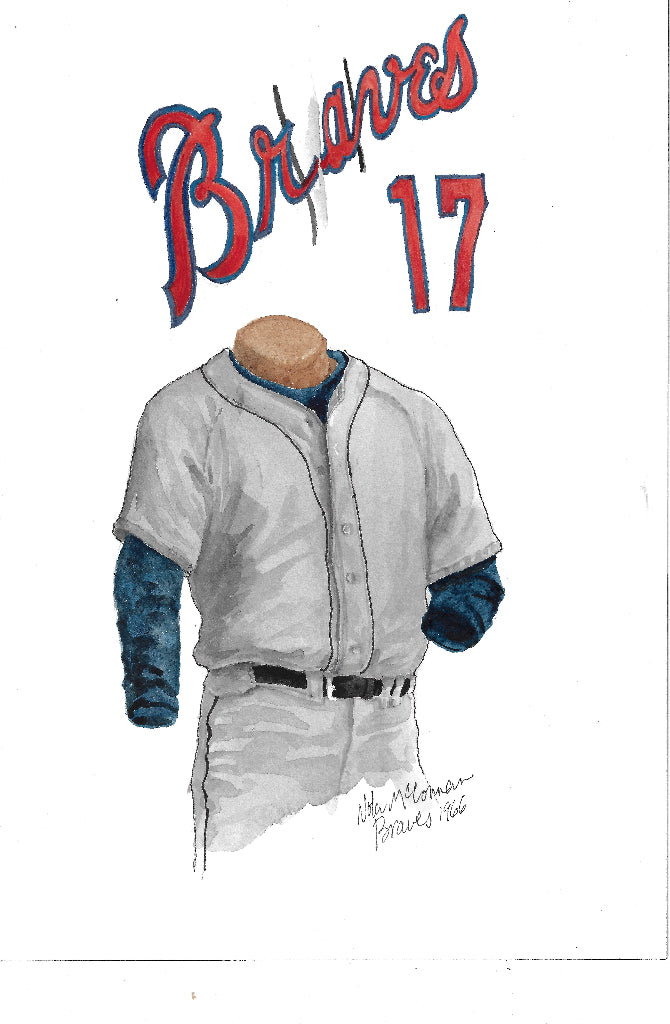 1966 atlanta braves uniform