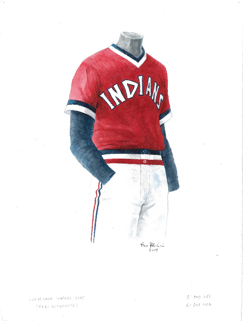 1975 indians jersey