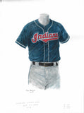 Cleveland Indians 2005 - Heritage Sports Art - original watercolor artwork - 1