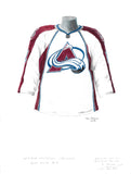 Colorado Avalanche 2013-14 - Heritage Sports Art - original watercolor artwork