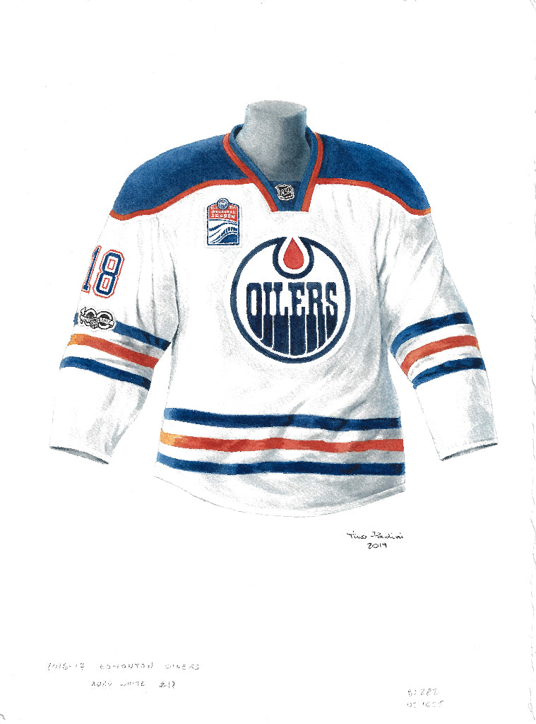 Edmonton Oliers NHL Jersey History