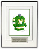 Dallas Stars 1968-69 - Heritage Sports Art - original watercolor artwork