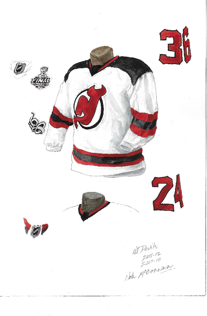 Boston Bruins V New Jersey Devils Art Print