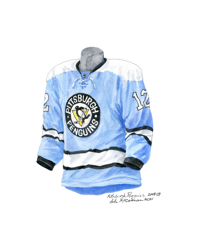 2008-09 Pittsburgh Penguins Game Worn Jerseys 