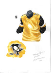 Pittsburgh Penguins 2018-19 - Heritage Sports Art - original watercolor artwork