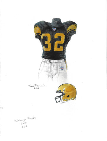 Pittsburgh Steelers 2010 - Heritage Sports Art - original watercolor artwork