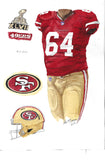 San Francisco 49ers 2012 - Heritage Sports Art - original watercolor artwork