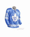 Toronto Maple Leafs 1967-68 - Heritage Sports Art - original watercolor artwork