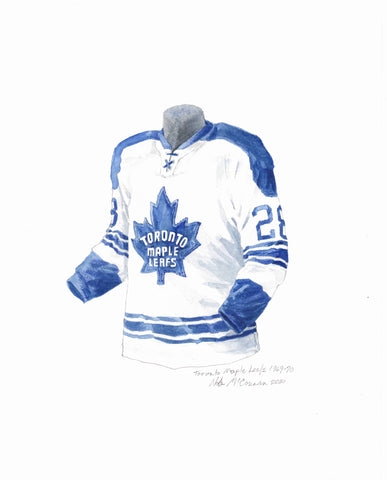 Toronto Maple Leafs 1969-70 - Heritage Sports Art - original watercolor artwork