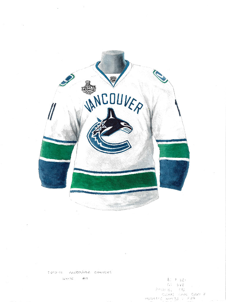 Vancouver Canucks V New Jersey Devils Canvas Print