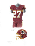 Washington Redskins 2017 - Heritage Sports Art - original watercolor artwork