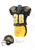 Hamilton Tiger-Cats 1999 - Heritage Sports Art - original watercolor artwork - 1