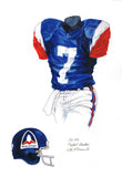 Montreal Alouettes 1977 - Heritage Sports Art - original watercolor artwork - 1