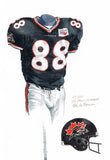 Ottawa Redblacks 2002 - Heritage Sports Art - original watercolor artwork - 1