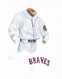 Atlanta Braves 1925 - Heritage Sports Art - original watercolor artwork - 1