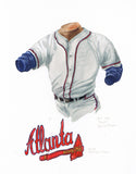 Atlanta Braves 1987 - Heritage Sports Art - original watercolor artwork - 1