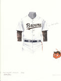 Baltimore Orioles 1953 - Heritage Sports Art - original watercolor artwork - 1