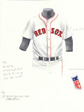 Boston Red Sox 1942 - Heritage Sports Art - original watercolor artwork - 1