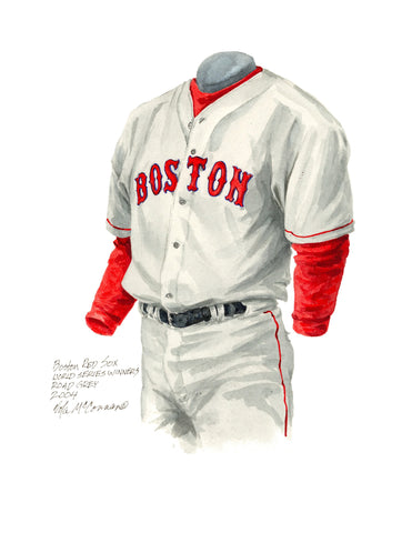 Boston Red Sox 2004 - Heritage Sports Art - original watercolor artwork - 1