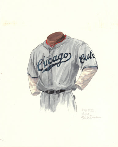 Chicago Cubs 1932 - Heritage Sports Art - original watercolor artwork - 1