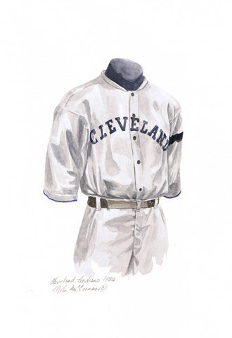 Cleveland Indians 1920 - Heritage Sports Art - original watercolor artwork - 1